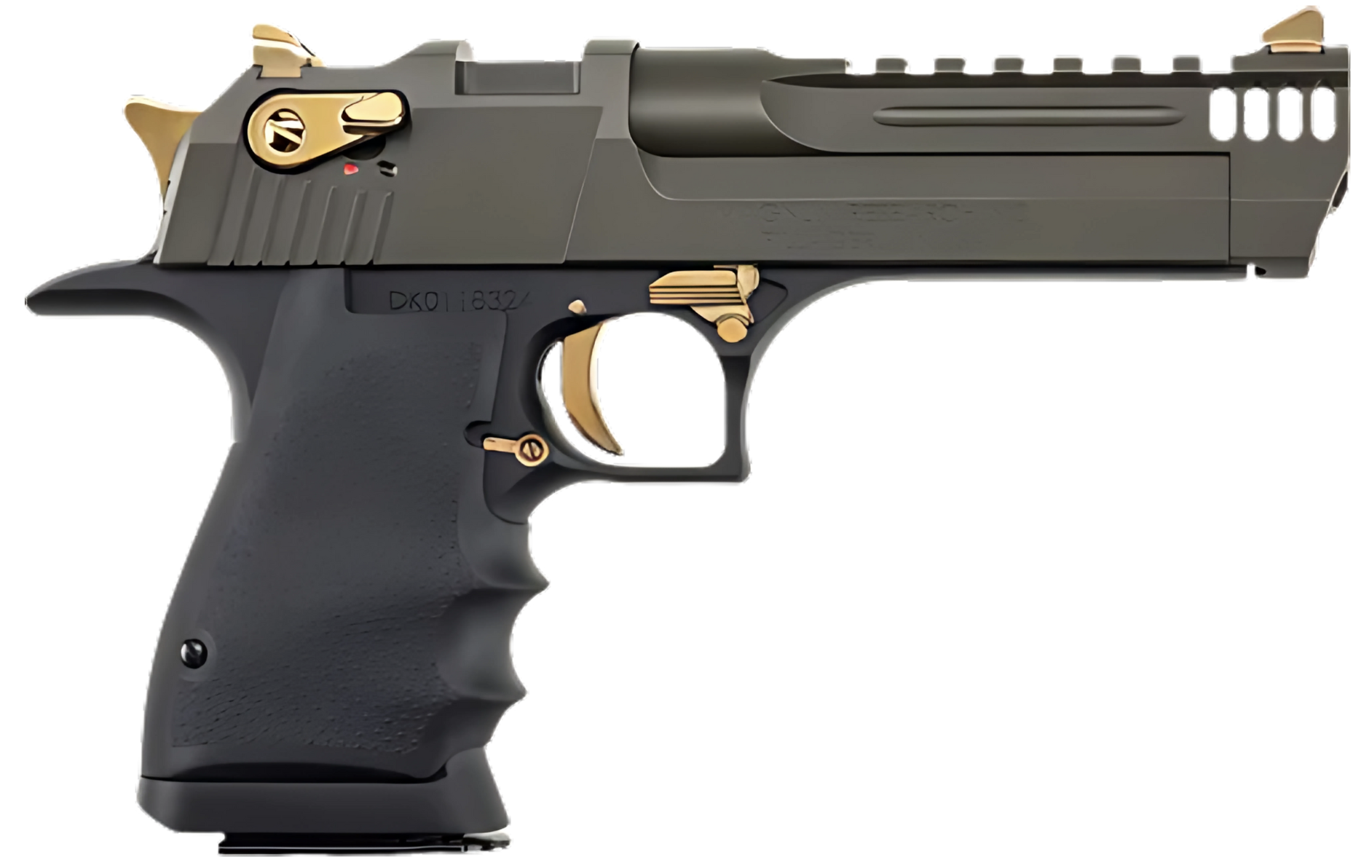 MGNM RSRCH LT WEIGHT DE357 PSTL GREEN/GOLD APPTMNTS 5" BARREL